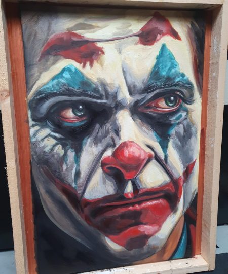 Dublin Joker Original Oil Painting