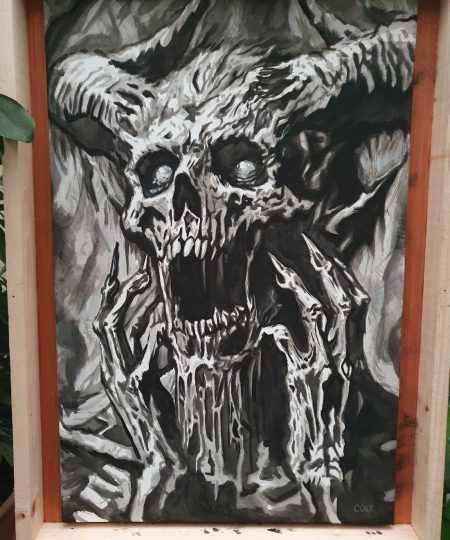 Draugr Lord Original Painting